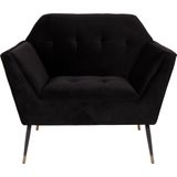 DUTCHBONE Lounge Chair Kate Black