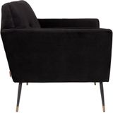 DUTCHBONE Lounge Chair Kate Black