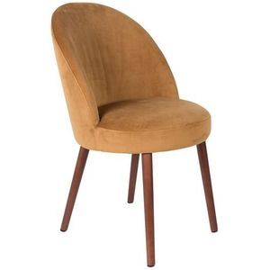 Dutchbone Barbara Eetkamerstoelen Camel - Set van 2