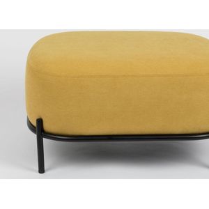 Hocker White Label Living Polly Yellow
