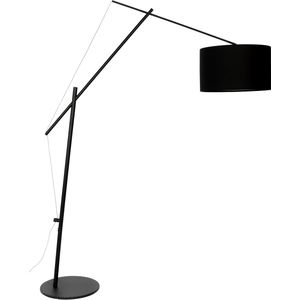 Vloerlamp White Label Living Tokio Black