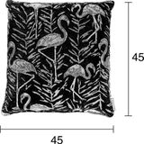 Zuiver - Kylie - Sierkussen - Geel - Fluweelachtige Stof