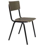 ZUIVER Chair Back To School Matte Olive