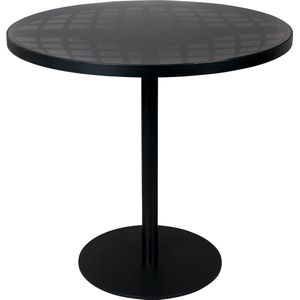 Zuiver Albert Tuintafel/ Bistrotafel Rond 80 cm Zwart