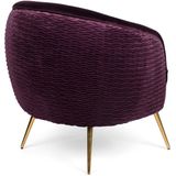 Bold Monkey So Curvy Fauteuil - Paars