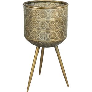 Dutchbone Botanique Bloempot L - Goud