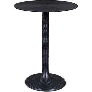 BOLD MONKEY Hypnotising Round Side Table Black