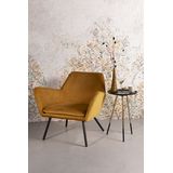 Loungestoel White Label Living Bon Gold