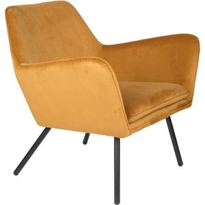 ANLI STYLE Lounge Chair Bon Velvet Gold