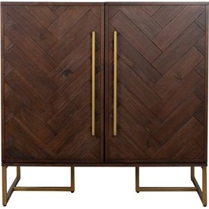 Wijnkast Dutchbone Class Brown