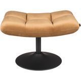 DUTCHBONE Hocker Bar Velvet Golden Brown