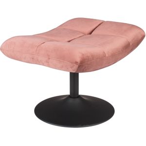 DUTCHBONE Hocker Bar Velvet Old Pink