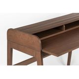 Zuiver - Barbier - Bureau - Bruin - Hout - Walnoot