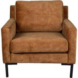 DUTCHBONE Sofa Houda 1-Seater Caramel