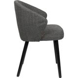 DUTCHBONE Chair Waldo Anthracite