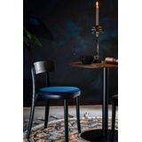 DUTCHBONE Chair Brandon Black/Dark Blue