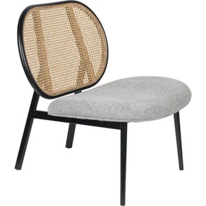 ZUIVER Lounge Chair Spike Natural/Grey