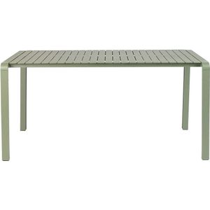 Zuiver Vondel Tuintafel 168,5x87 cm Aluminium Groen