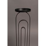 Dutchbone - Kandelaar - Zwart - Metaal