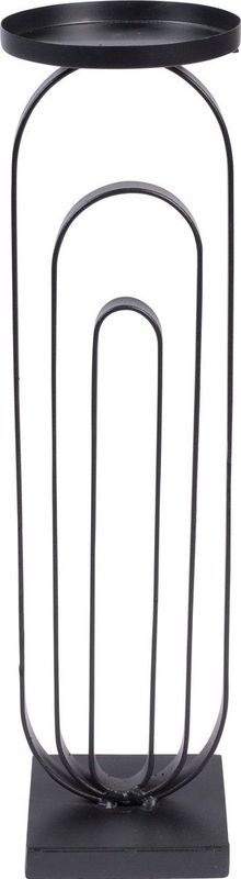 Dutchbone - Kandelaar - Zwart - Metaal