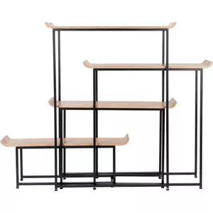 shelfplaza HOME 200x70x50 cm metalen stellingkast in verzinkt met 5 planken en 175 kg draagvermogen per plank