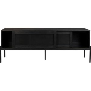 Zuiver - Hardy - Dressoir - Zwart - MDF - Staal