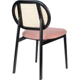 ZUIVER CHAIR SPIKE NATURAL/PINK