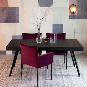 Feliz Lifestyle Suri Eettafel - 200x90 - Zwart