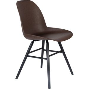 Zuiver Albert Kuip Coffee Eetkamerstoelen - Set van 2 - Bruin