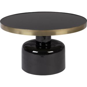 Zuiver Glam Salontafel Rond 60 cm Zwart/ Goud