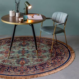 Housecraft Living Raz Vloerkleed Rond 160 Perzisch/ Oosters Motief Groen
