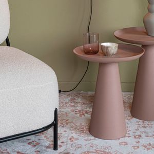 White Label Living Bijzettafel Ringar Rose Pink