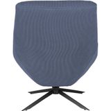 Dutchbone Vince Fauteuil - Blauw