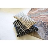 Zuiver - Scape - Sierkussen - Denim Zwart - Gerecycled Katoen