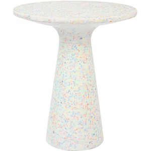 Zuiver - Victoria - Bijzettafel - Multi Colour - Gerecycled Plastic - 40 cm