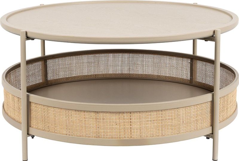 White Label Living - Makoto - Salontafel - Sand - Hout
