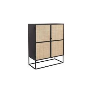 White Label Living - Guuji Low Kast - Beige - Hout