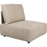 Zuiver Hunter 1,5-Seater Sofa Element - Sand: Comfortabele en moderne ribfluwelen bank