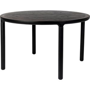 Zuiver Storm Eettafel - � 130 cm - Zwart