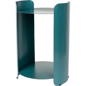 Dutchbone Navagio Bijzettafel Rond 31 cm Metaal Blauw