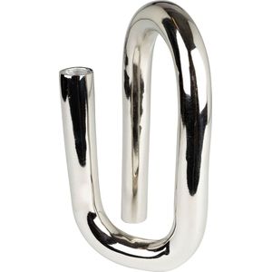 Zuiver - Candle Holder Tubo L - Kandelaar - Zilver - Glanzend Aluminium