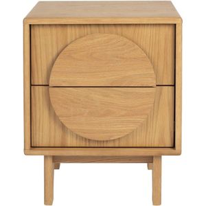 Zuiver Groove Bijzettafel Naturel Oak