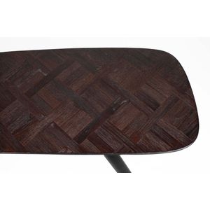 Housecraft Living Webster Consoletafel/ Wandtafel Teak Hout 118x37 cm Bruin