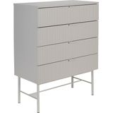 Housecraft Living Cayo Ladekast/ Kast 4 lades Wit