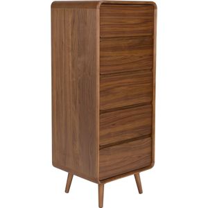 Zuiver Rise Kast - Ladekast - Hout Walnoot - Bruin