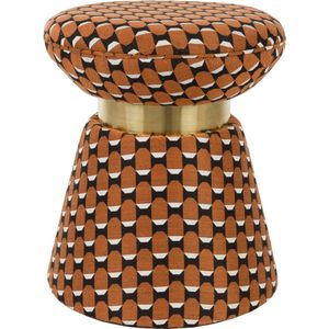 Housecraft Living Pin Poef/ Kruk - Blauw