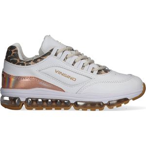 Vingino Fenna Ii Lage sneakers - Leren Sneaker - Meisjes - Wit