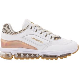 Vingino Fenna Ii Lage sneakers - Leren Sneaker - Meisjes - Wit