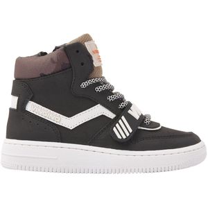 Vingino - Rens - Sneakers - Donkergrijs - Velcro