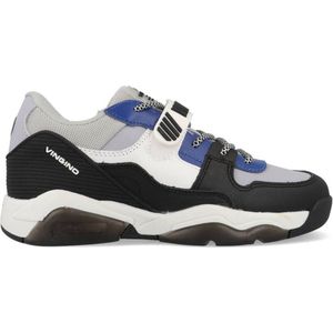 Vingino - Vito Low - Lage Sneakers - Grijs - Leer